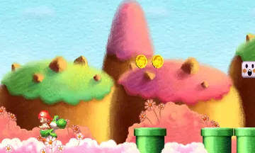 Yoshis New Island (Europe) (En,Fr,De,Es,It,Nl,Pt,Ru) screen shot game playing
